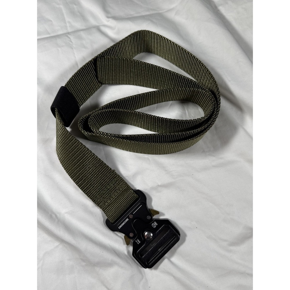 Men's Tactical Belt Heavy Duty Webbing Adjustable Military Style Nylon Belts